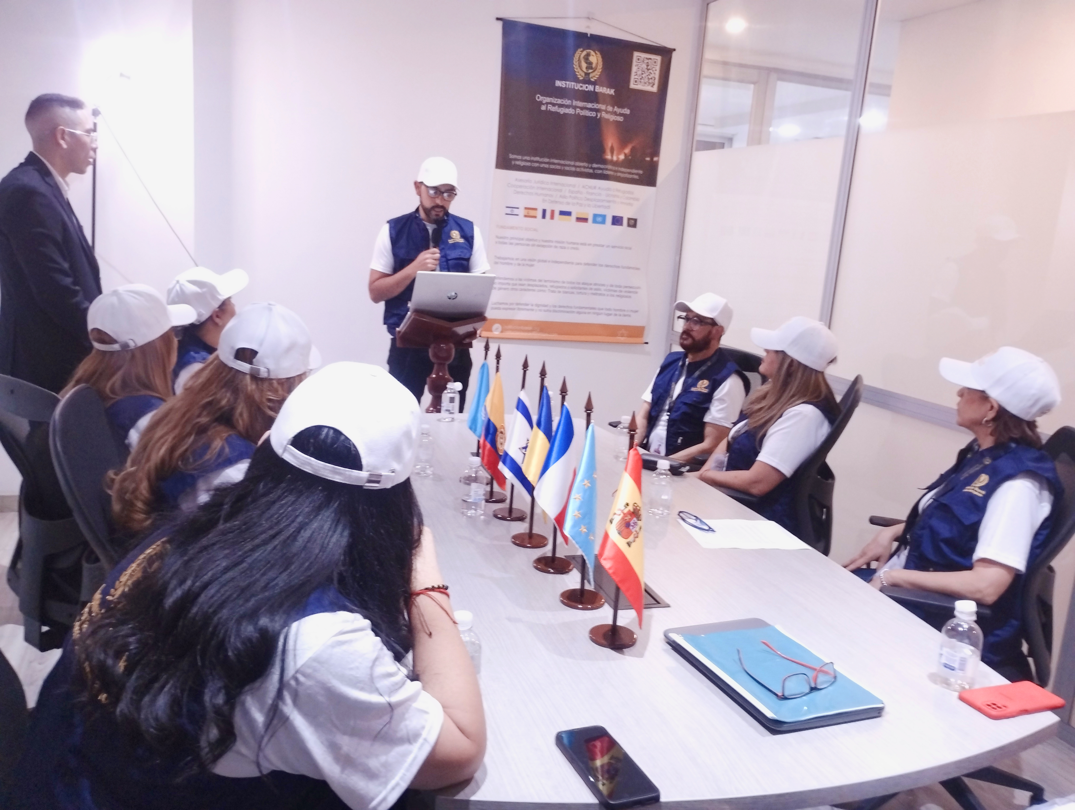 Entrega de ayuda humanitaria